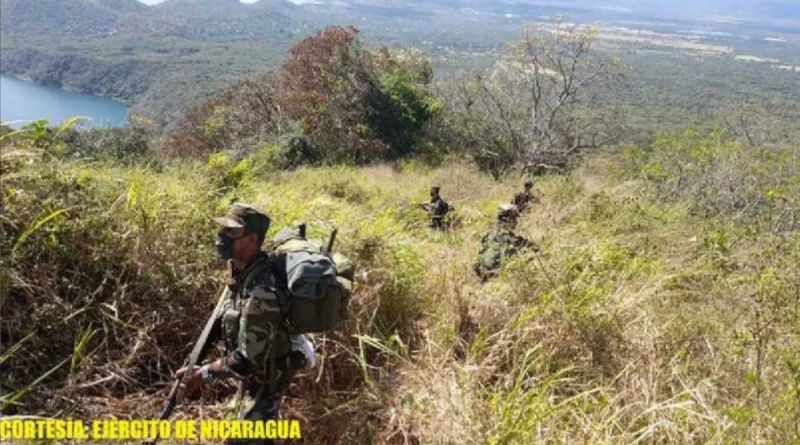 ejercito de nicaragua, nicaragua, Managua, caminata de adiestramiento, nicaragua, mateare,