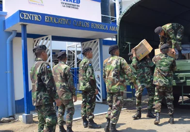 nicaragua, merienda escolar, ciudad sandino, ejercito de nicaragua,