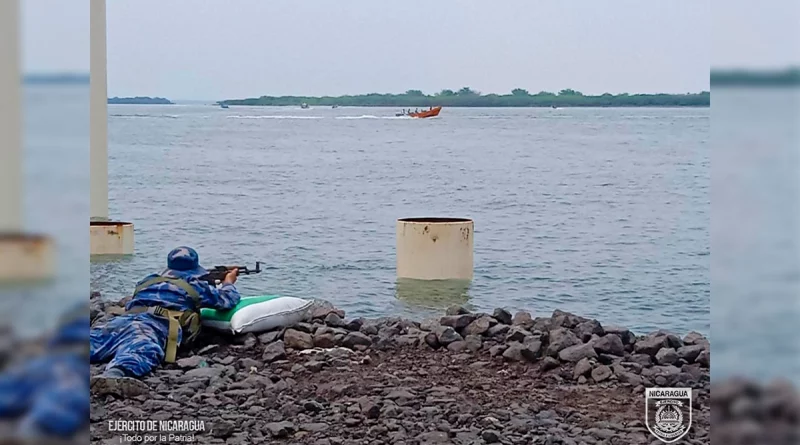 fuerza naval, ejercito de nicaragua, ejercicio portuaria, puerto corinto, chinandega, epn