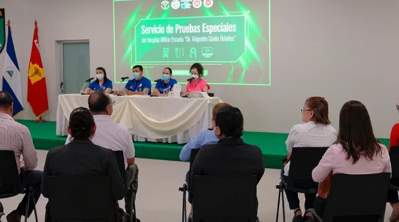 nicaragua, hospital militar, pruebas especiales, servicios