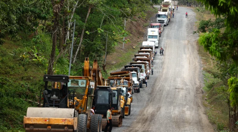 costa caribe sur, construcción, nicaragua, mti, gobierno de nicaragua, gobierno sandinista, nicaragua, mti,