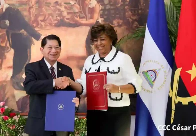 angola, nicaragua, canciller de nicaragua, denis moncada, cooperacion,