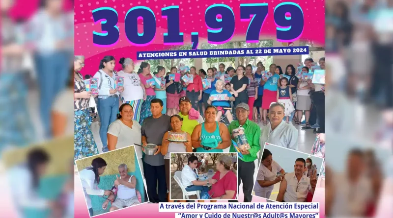 adultos mayores, amor y cuido, programa nacional, atención, salud, atención especializada, atenciones, mayo, Atención Especial "Amor y Cuido de Nuestros Adultos Mayores, Gobierno de Nicaragua,