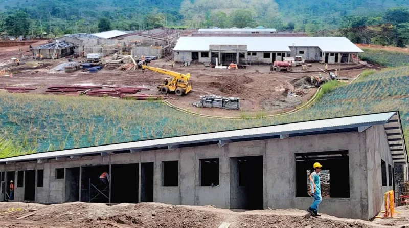 minsa, hospitales nicaragua, waslala, matagalpa, 54% del avance