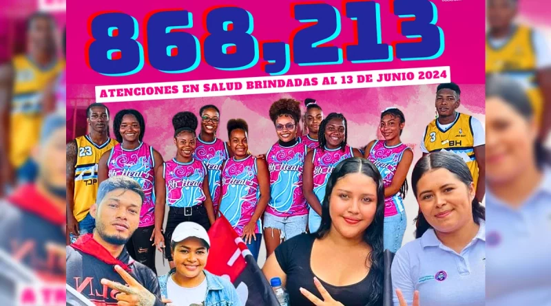 minsa, campaña juventud divino tesoro, managua, nicaragua, atenciones en salud