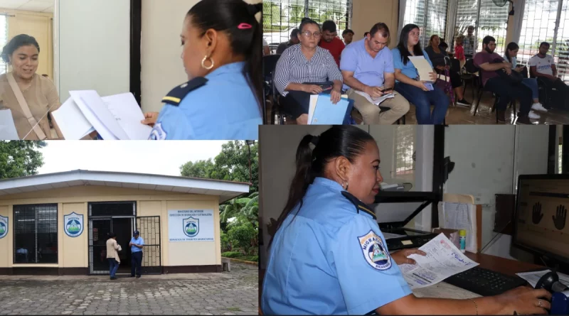 nicaragua, ciudad Sandino, tramites en la oficina, horarios de atención