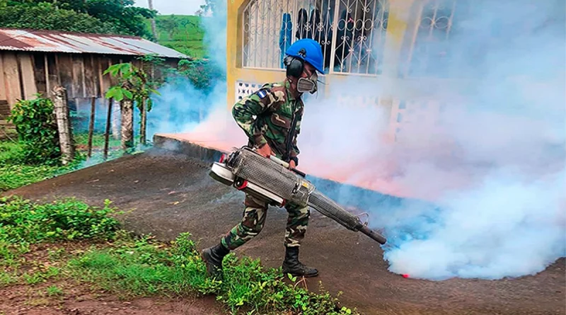 ejercito de nicaragua, nicaragua, costa caribe, dengue,