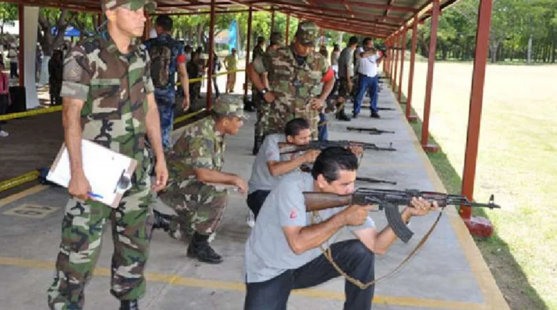 nicaragua, ejercito de nicaragua, mateare, armas de infantería