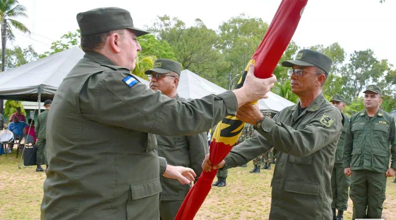nicaragua, ejercito de nicaragua, destacamento militar norte, traspaso de mando,