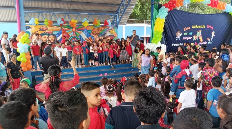 mined, colegio republica de cuba, niños, dia de la niñez