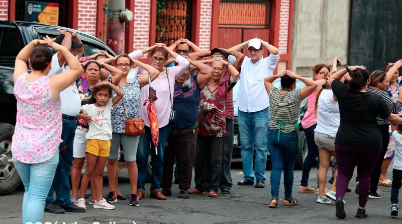alcaldia de managua, ejercicio de proteccion de la vida, ejercito de nicaragua, policia de nicaragua,