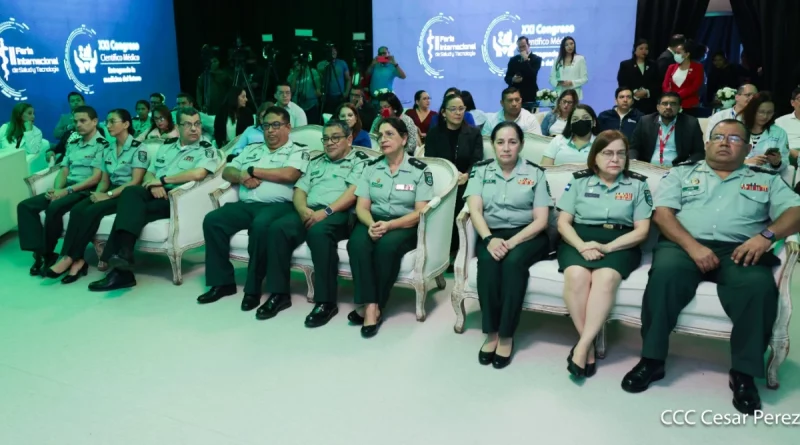 nicaragua, hospital militar, ferian internacional, salud, tecnología, congreso científico