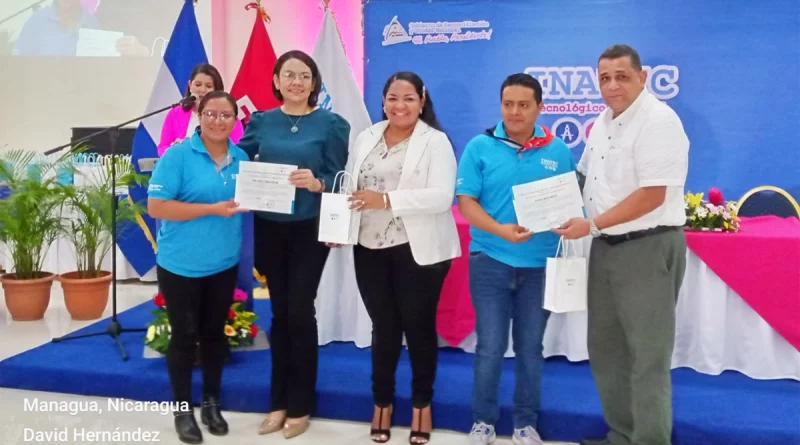 inatec, educación técnica, docentes, reconocimientos