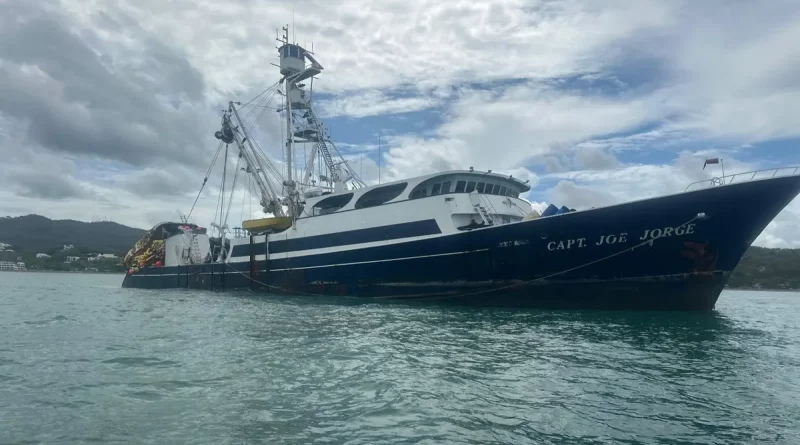 inpesca, embarcacion atunera, san juan del sur, nicaragua, rivas, pesca ilegal,