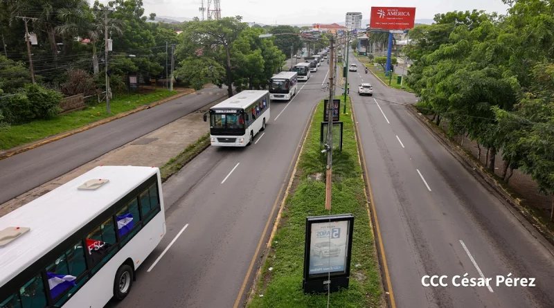 buses, nicaragua, managua, china, irtramma,