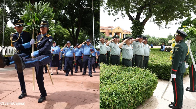 ejercito de nicaragua, policia de nicaragua, nicaragua, comandante carlos fonseca amador,