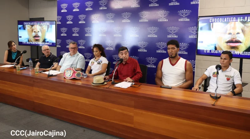 boxeo, deportes, velada boxística, managua, conferencia de prensa, roman chocolatito gonzález, nicaragua