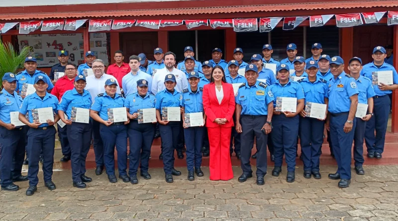 nicaragua, bomberos, bomberos de chile, capacitacionn,