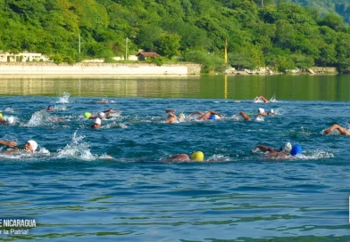 ejercito de nicaragua, curso, natación, triatlón, Managua, nicaragua,