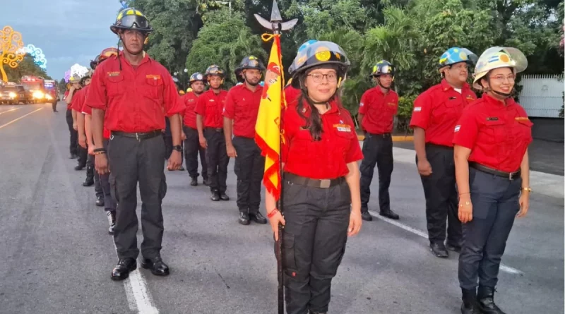nicaragua, benemerito cuerpo de bomberos, fundación, aniversario