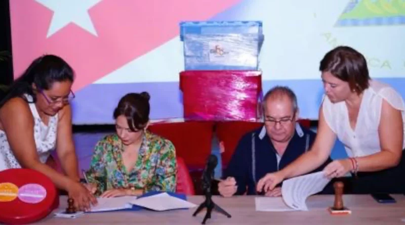 cinemateca nacional, firma de acuerdo, nicaragua, cuba, nicaragua, gobierno de nicaragua,