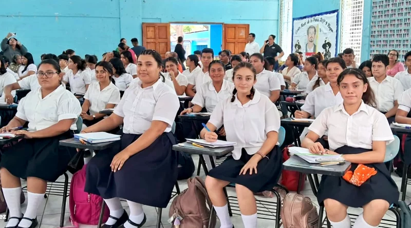 mined, nicaragua, managua, estrategia de educación, educacion