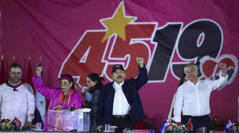 45/19, aniversario revolucion sandinista, daniel ortega,
