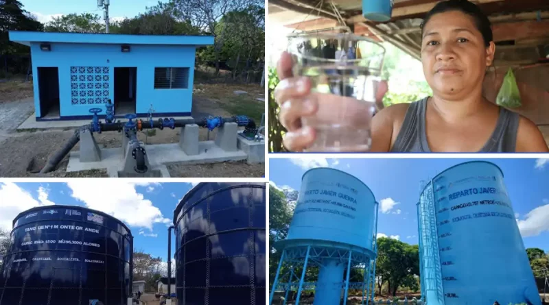 agua, agua potable, asegurar, mejoramiento y ampliación, sistema de agua, Nandaime, servicio de agua, proyecto, ENACAL, obras construidas, ampliación, mejoramiento,