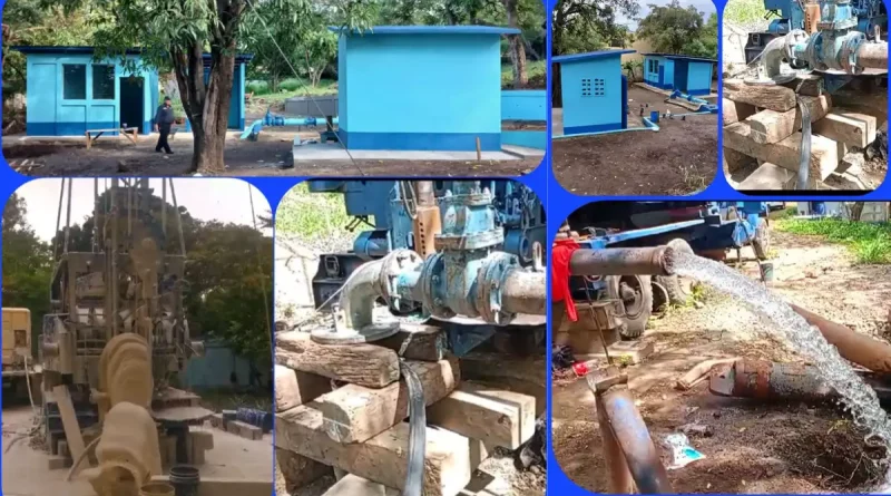 san judas, managua, construcción, pozo, enacal, avance, casi listo,