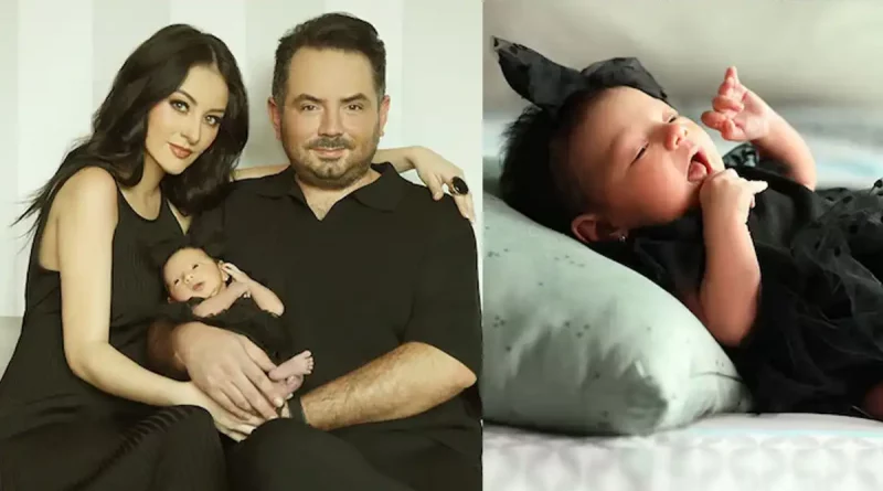 Tessa, hija, jose eduardo derbez, familia derbez, paola dalay, recien nacida, presenta, rostro, genes derbez, pequeña,