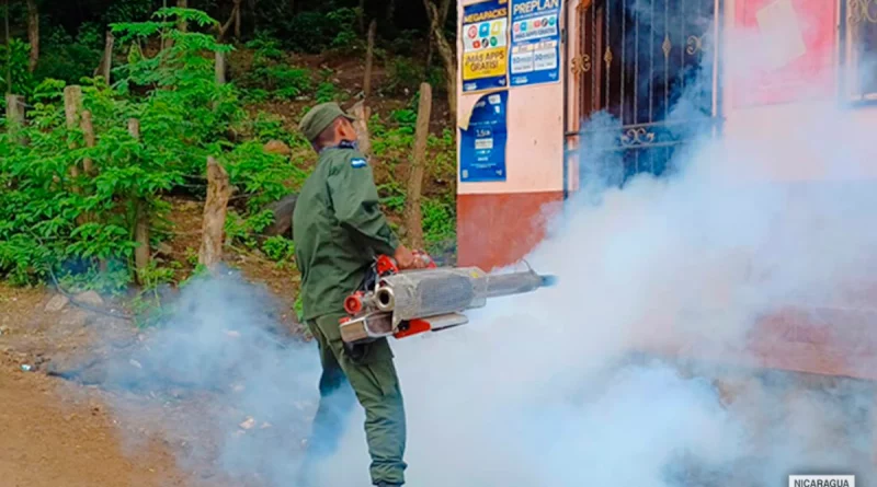 nicaragua, esteli, fumigación, jornada, ejercito de nicaragua