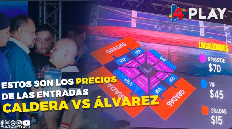 nicaragua, Juan Caldera, Rosendo Alvarez, pelea, boxeo