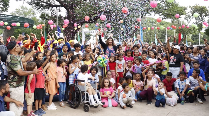 parque las piedrecitas, managua, 45/19, dia de la alegria, nicaragua, revolucion sandinista
