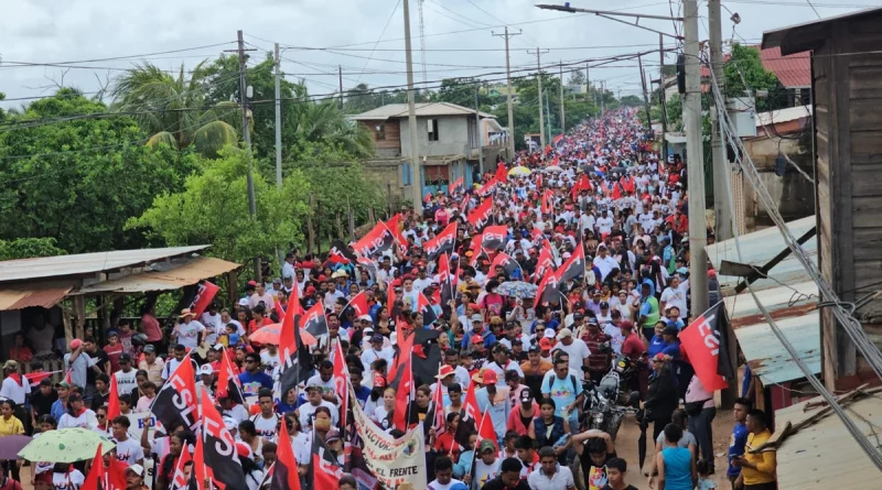 45/19, bilwi, costa caribe, caminata revolucionaria