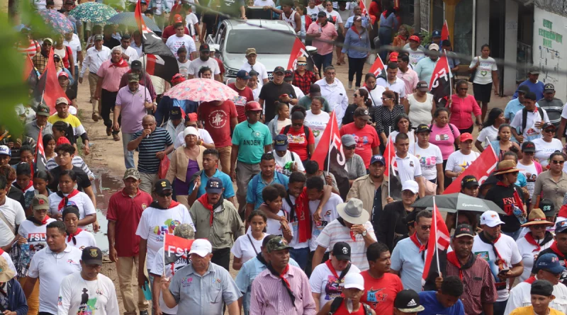 nicaragua, bilwi, caminata, revolucion popular sandinista,