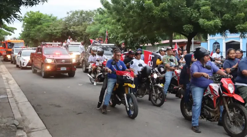 Managua, distrito VII, diana, celebran, 45 aniversario, 45 años, Revolución Sandinista, familias, dianas de victorias, participan,