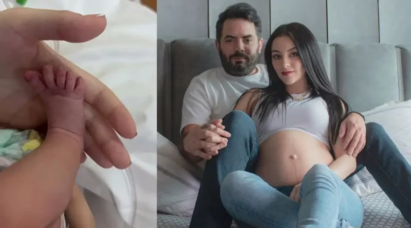 bebé, nace, José Eduardo Dervez, Paola Dalay, conviertem en padres, Tessa, hija, bienvenida,