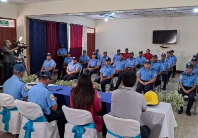 nicaragua. bomberos, materiales peligrosos, taller de capacitación