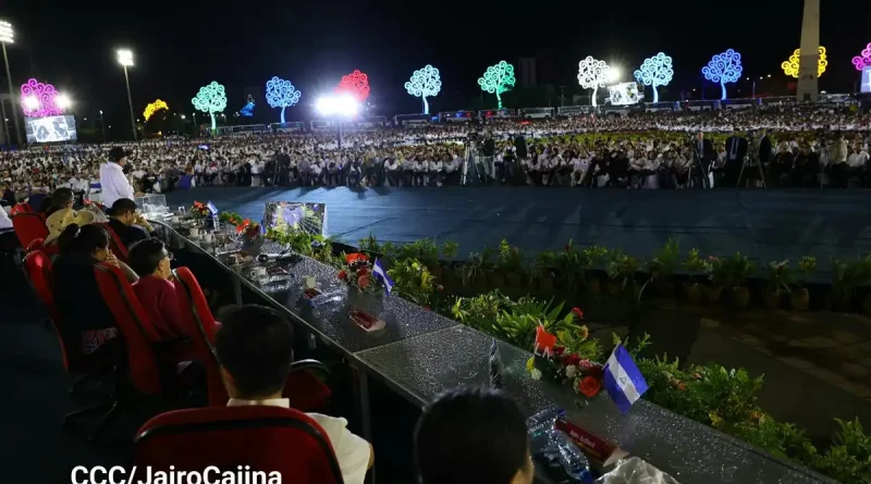 nicaragua, 45 aniversario, defensa del sandinismo, sandinismo, conquistas, revolucion, latinoamerica,