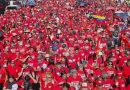 marcha, juventud venezolana, paz, respaldo, presidente nicolas maduro, maduro, revolucion bolivariana, pancartas,