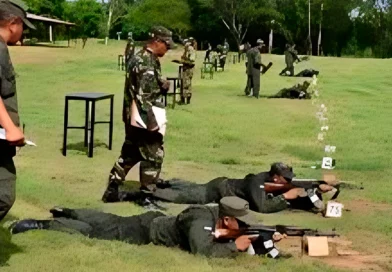 ejercicio de tiro, nicaragua, ejercito de nicaragua, río san juan