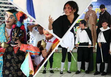 nicaragua, managua, mined, dia de la resistencia indigena, arte y cultura, colegio ruben dario,