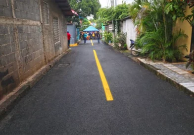 alcaldia de managua, calles para el pueblo, barrio Pedro Arauz, nicaragua,