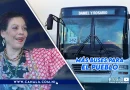 nicaragua, buses chinos, rosario murillo, buses yutong, vicepresidenta de nicaragua,