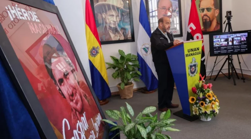 Gaspar Garcia latina, managua, nicaragua, conmemoración, Nicaragua,