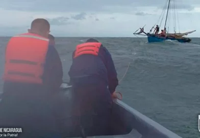 fuérza naval, ejército de nicaragua, rescate, tripulantes, chontales, busqueda, salvamento,