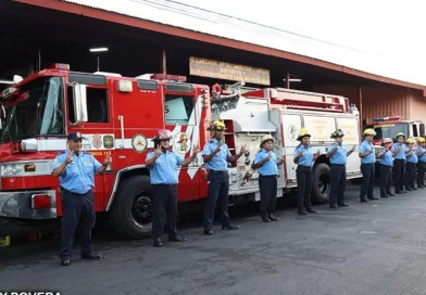 nicaragua, estacion de bomberos unidos, red de estaciones