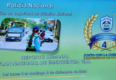 policia nacional de nicaragüa, Nicaragua, educación vial,
