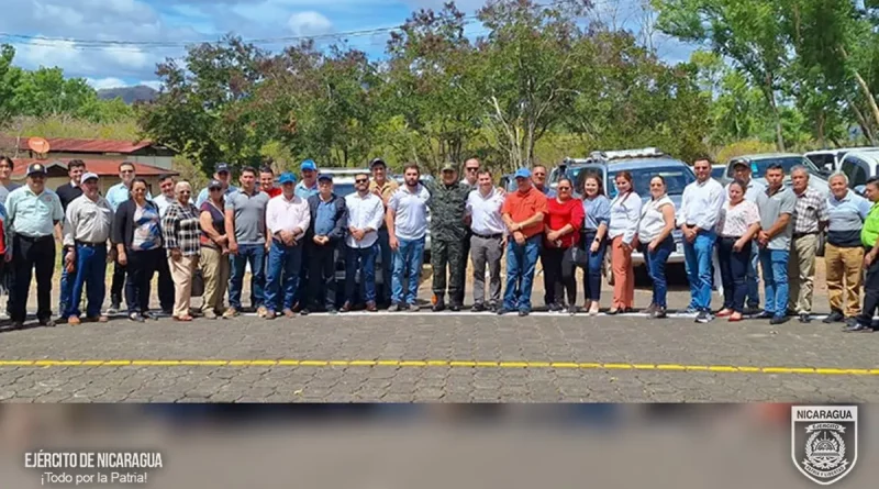 Ejército de Nicaragua, reunión empresas de café, Matagalpa, Jinotega, productores, exportadores de café, cosecha cafetalera, representantes, comerciantes, ciclo productivo, café, plan de protección,