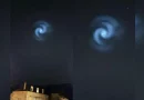 espiral azul, formación, cielo, Europa, reportan, explicación, causa, misterio,